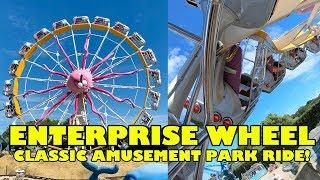 Enterprise Wheel AWESOME Classic Amusement Park Ride! 4K Onride POV Drievliet The Netherlands