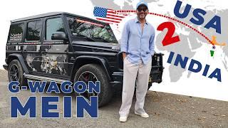 USA to India on Wheels | A G-Wagon’s Unforgettable Journey! @GROLLINWITHTEZ