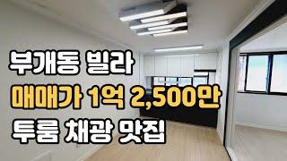 인천빌라매매 - 부개동 학군, 생활권 우량한 지역, 따뜻한 햇살이 들어오는 채광맛집 (리모델링투룸빌라)[114]