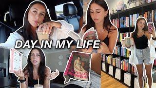 VLOG: SPEND THE DAY WITH ME! (current reads, cute bookstore, new clothes, crawdads movie + more!)