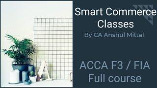 ACCA F3/FIA - Chapter 22 - Consolidated profit and loss account