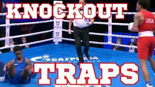 Setting Knockout Traps In Boxing w Feints #boxing #mma #howto