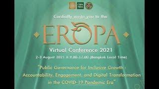 [Virtual Conference] 2021 EROPA CONFERENCE- Bangkok, Thailand