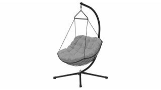 ROYAL Outdoor & Indoor Hanging Egg Swing Chair Install Video