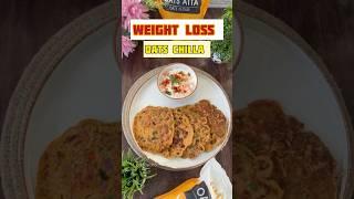 Let’s Make * Oats Chilla For Weight Loss *  #shorts #ytshorts #weightloss #oatschilla #healthy