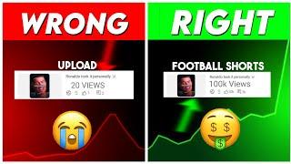 Right way to Upload Shorts On Youtube | Upload Shorts Like a Pro!