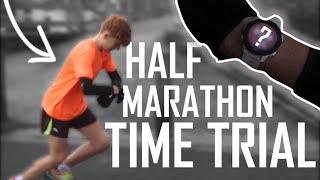 SUB 1:25 HALF MARATHON TIME TRIAL IN THE SAUCONY ENDORPHIN SPEED *Massive PB*