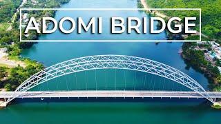 GHANA'S LONGEST SUSPENSION BRIDGE - ADOMI BRIDGE | AERIAL TOUR