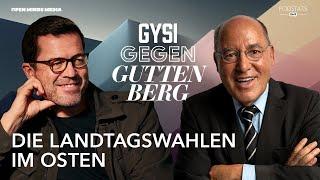 Die Landtagswahlen im Osten – was ist da los? | Gysi gegen Guttenberg