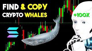 How To Track Solana Memecoin WHALE Wallets & COPY Their Trades With An AI BOT!