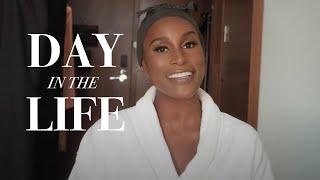 Issa Rae's Day Of 'Rap Sh!t' Press: Glam, Lunch & Champagne | Day In The Life | Harper's BAZAAR