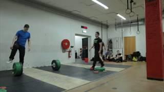 Snatch and clean&jerk ladder from Weightlifting 101 Elite Training Camp