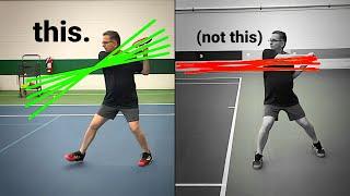 How to MASTER the backhand slice...