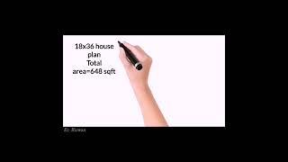 18x36 house plan||#houseplan #housedesign #shortvideo