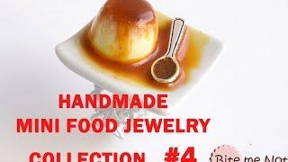 Handmade Miniature Food Jewelry from Polymer Clay: Collection #4 from Bite me not jewels