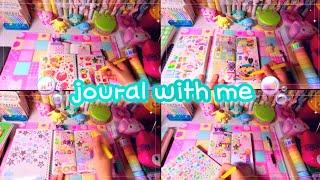 ️journal with me #다이어리 #다꾸 #다꾸템하울 #스티커 #diary #ダイアリー飾り #装饰日记本