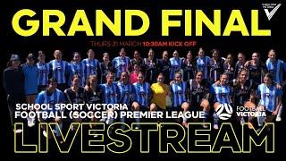 LIVE: 2022 Football (Soccer) Premier League Girls Grand Final