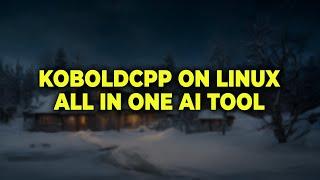 Install ChatGPT, AI Image Generator, and Voice Chat Bot on ANY Linux distro - KoboldCpp + Vulkan