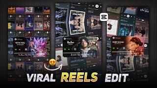 Spotify Lyrics Video Editing In Capcut | Instagram Spotify Music Player Reels Video Editing 