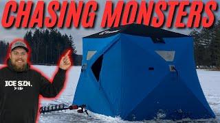 Epic Ice Fishing Adventure: Jumbo Perch, Crappie, and Tip-Up Action!