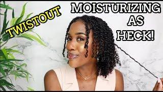 DANG! THIS TWISTOUT THOUGH! Moisture GALORE! | Qhemet Biologics