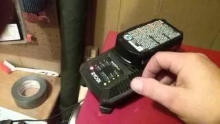 How I fix a RYOBI lithium battery that won't charge.