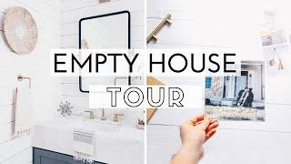 EMPTY HOUSE TOUR! EXTREME DIY Home Makeover | Remodel Plans | Modern Farmhouse