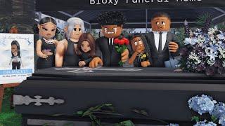 MY WIFE DIED *CRAZY FUNERAL...FAMILY DRAMA* Roblox Roleplay