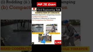 MP je exam | Civil Engineering Talk #civilengineering #shorts