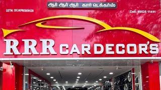 One place for Car Accessories in Coimbatore | RRR Car Decors | Affordable Car decors |