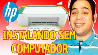 COMO INSTALAR UMA IMPRESSORA HP NO WIFI SÓ COM SMARTPHONE (FÁCIL E RÁPIDO)