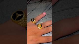 Mercedes Rings: The Ultimate Accessory for Car Fanatics #shorts #rings carlifestyle carjewellery
