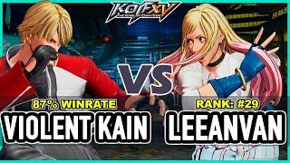 KOF XV  Violent Kain (Rock/Ryo/Iori) vs Leeanvan (Luong/B.Jenet/Whip)  Steam