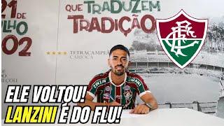 PRÉ-CONTRATO ASSINADO! CAMISA 10 BOM DE BOLA, LANZINI RETORNA AO FLUMINENSE!