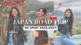 How Much We Spent Driving from Tokyo to Osaka | Japan Road Trip  #roadtripideas #japantravel