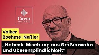 V. Boehme-Neßler im Interview mit C. Traub: Habeck: „Eine Mischung aus Größenwahn und Überempfindl..