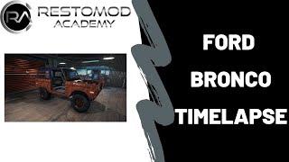 Ford Bronco Restomod Timelapse Restoration