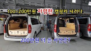 100~200만원 저렴한 캠핑카 사려다 200만원 더 쓴 사연은?