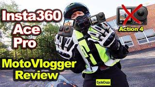 Insta360 Ace Pro Motovlogger Review - Better Than DJI Action 4 & GoPro?