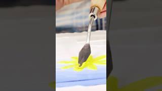 Palette Knife product demo  Full video is up on our channel #paletteknife #paletteknifepainting