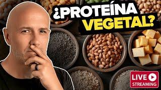 3 MEJORES FUENTES de PROTEÍNAS VEGETALES