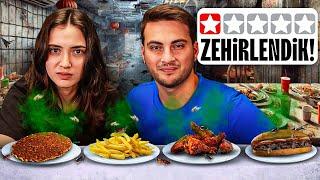 I TRIED THE LOWEST RATED RESTAURANTS !? | EMİRİVRİV