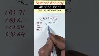 Number Analogy Reasoning Short Tricks | #reasoning short tricks #rrbntpc#rrb #ssccgl #sscgd #sscchsl