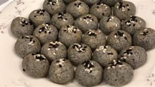 Black Sesame Cookies 黑芝麻饼