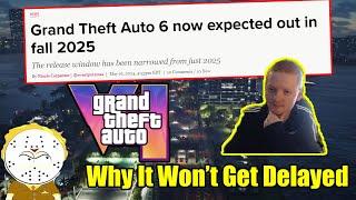 Why I Don't Think GTA 6 Will Get Delayed, Fall 2025 Release Date Confirmed