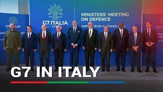 G7 Defense Ministers gather in Naples to discuss on wars in Ukraine and Middle East | ABS-CBN News