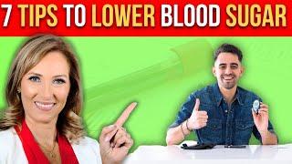 7 Tips to Lower Blood Sugar | Dr. Janine