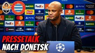 LIVE  Pressetalk nach Shakhtar Donetsk - FCBayern | Champions League