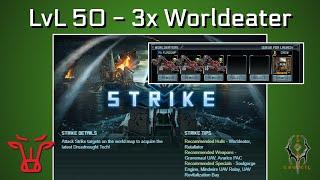 Battle Pirates: Strike Level 50 w/ 3x WORLDEATERS | New Ship in Action