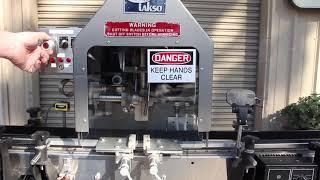 Lasko Cotton Filler Model 52 Single Head Cottoner In-Line Garvey 9600 Conveyer